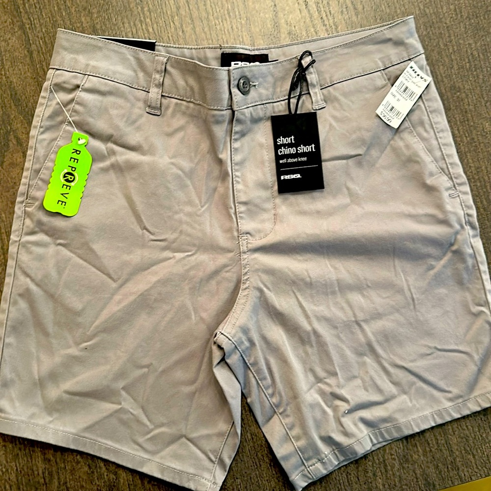 Short chino shorts - well above the knee